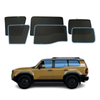 AUSGO Magnetic Window Sun Shade for Toyota Land Cruiser Prado 250 Series 2024-Onwards 6-Piece Set Car Shades
