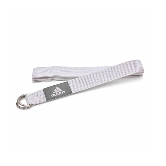Adidas Yoga Strap - Chalk White Gym Fitness Workout Equipment