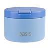 Oasis Stainless Steel Double Wall Insulated Food Flask Blue 300ml