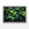 Green Leaves Close up  Print 100% Australian Made 120x90cm  (Poster)