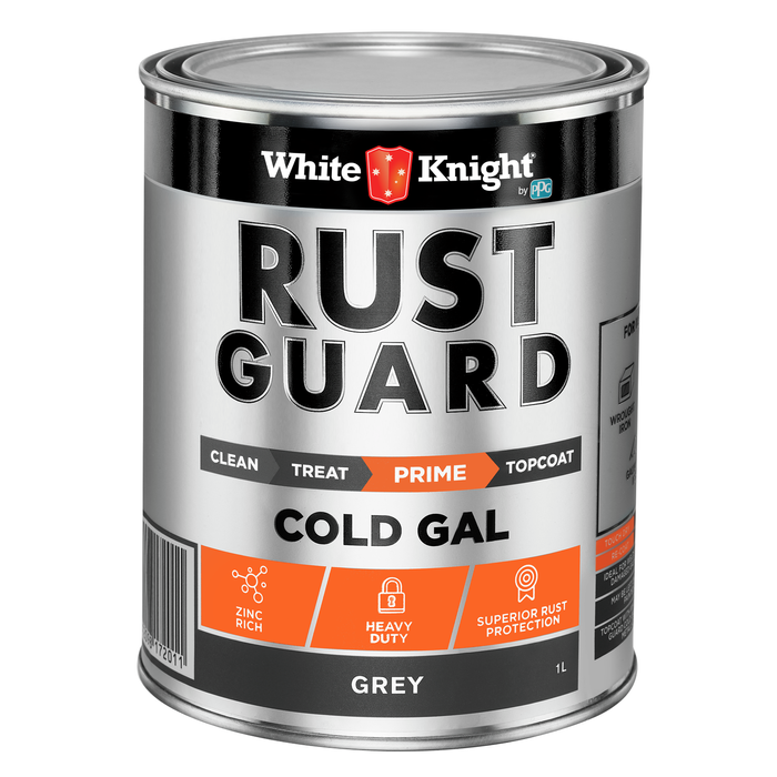 White Knight 1L  Rust Guard Cold Gal Primer Paint