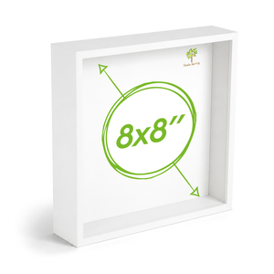 Nicola Spring Box Photo Frame - 8 X 8 Square Acrylic Frame
