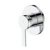 Greens Chrome Penny Shower Mixer with FloBOOST Technology