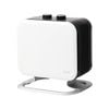 Mill 1800W White PTC Compact Fan Heater - White