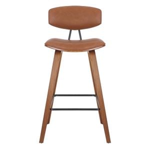 Retro Walnut Bar Chair