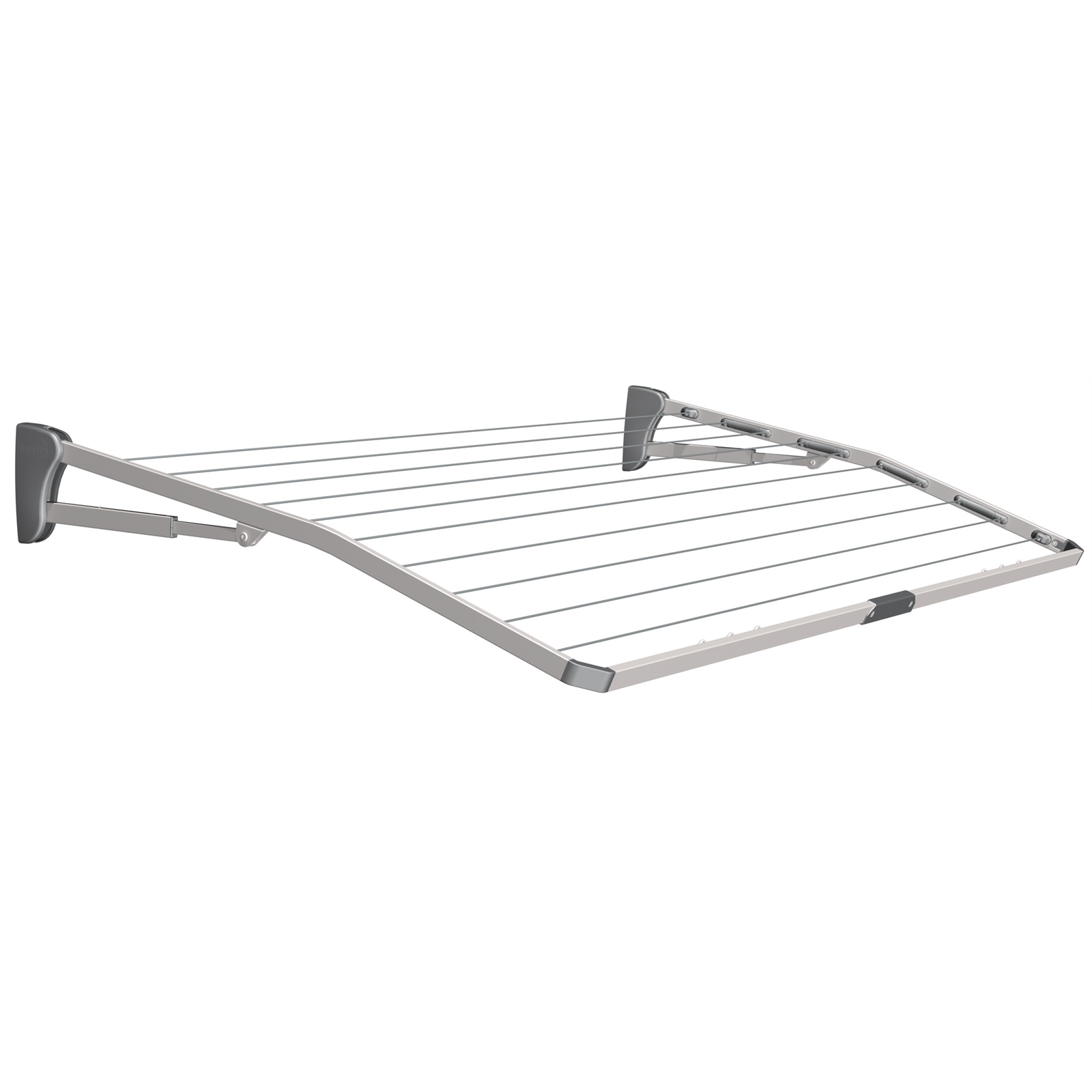 TopDry 21m Slate Single Folding Clothesline thumbnail 2