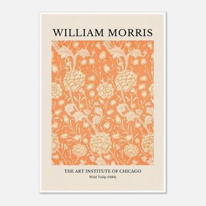 Galrie William Morris Wild Tulip Print from The Art Institute of Chicago (1884)-Wall Art, Poster Only, A0 84 x 119cm (33x47inch)