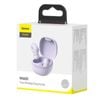 Bluetooth Headphones Wireless Baseus Encok True Noise Reduction Earphones Purple
