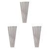 3x 10pc D.Line 22.5cm Reusable Stainless Steel Noodles Chopsticks Cutlery Set