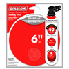 Diablo 150mm 40 Grit StickFast Sanding Disc - 5 Pack