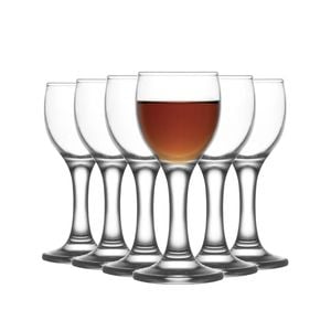 LAV Misket Stemmed Liqueur Schnapps Glasses - 55ml - Pack of 12