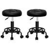 ALFORDSON Salon Stools All Black 2X