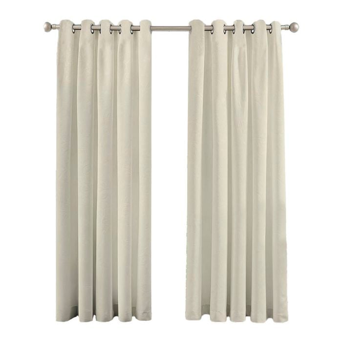Mollers 180 x 223cm Opal Thornton Room Darkening Eyelet Curtain