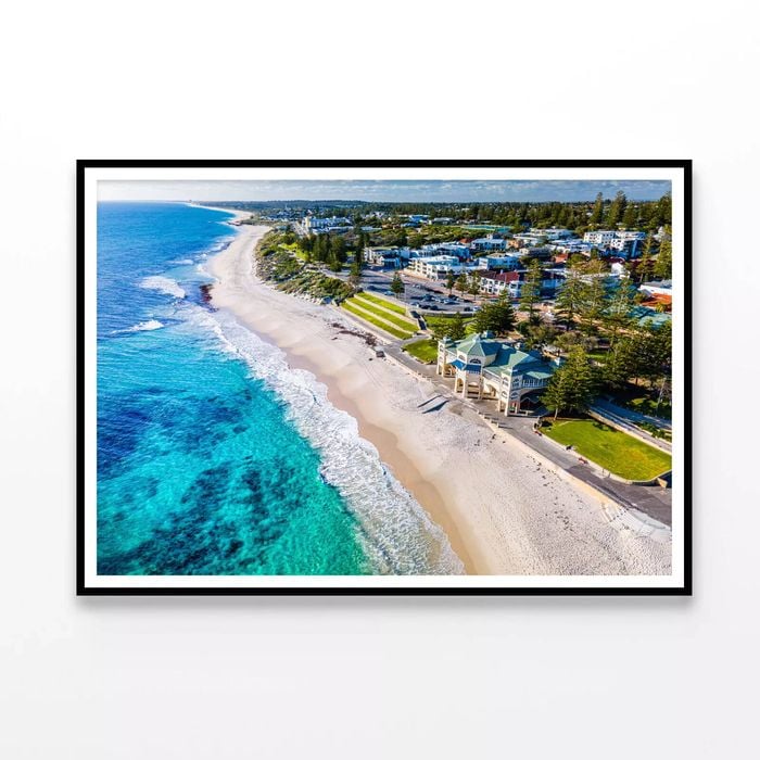 Clear Cottesloe Beach Australia   Print 100% Australian Made 90x60cm  (Poster)