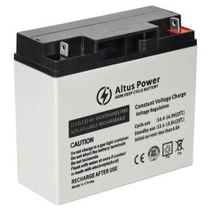 Altus 12V 22ah AGM Battery Deep Cycle SLA Lead Acid Battery