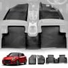 3D All-Weather Floor Mats for Suzuki Swift 2017-2024 Customized Car Floor Liners Full Set Carpet