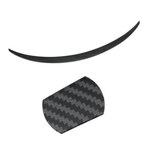 Matt Carbon Fiber Style Spoiler for Tesla Model Y 2022-2024 Rear Trunk Wing Performance Style