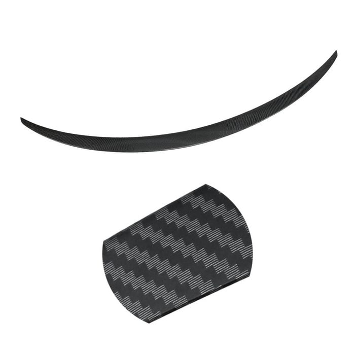 Matt Carbon Fiber Style Spoiler for Tesla Model Y 2022-2024 Rear Trunk Wing Performance Style