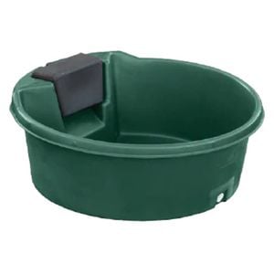 RapidPlas Round Livestock Water Trough 600 Litre - Heritage Green