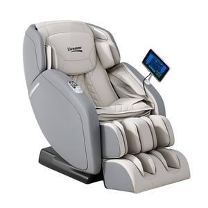 Livemor 4d Massage Chair Recliner - Full Body Sl-track Zero Gravity With Ai Body Scan, Deep Tissue Electric Massager With Heat