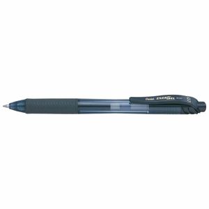 Pentel EnerGel-X Retractable Roller Gel Pen (0.7mm) (Black)