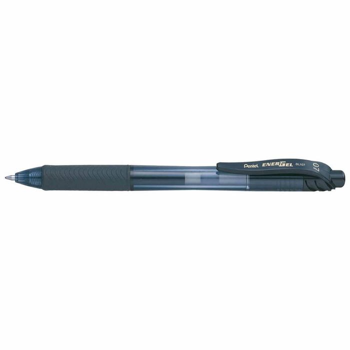 Pentel EnerGel-X Retractable Roller Gel Pen (0.7mm) (Black)