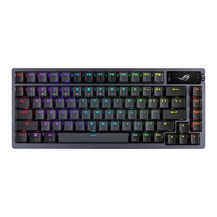 Asus Rog Azoth 75% Gunmetal Wireless Rgb Mechanical Keyboard - Storm Switch [rog Azoth/nxsm/pbt]