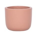 140 x 120mm Small Clay Round Plain Ceramic Egg Pot