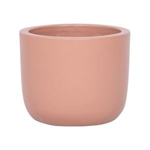 140 x 120mm Small Clay Round Plain Ceramic Egg Pot