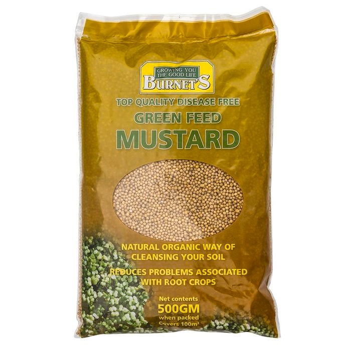 Burnet's 500g Green Crop Mustard