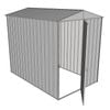Build-a-Shed 1.5 x 2.3 x 2.3m Front Gable Single Hinged End Door Shed - Zinc
