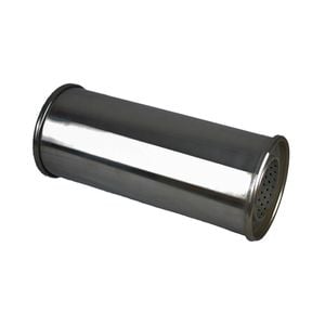 Redback 3" Performance Muffler Centre/centre - 5" Round, 12" Long, 304 Ss