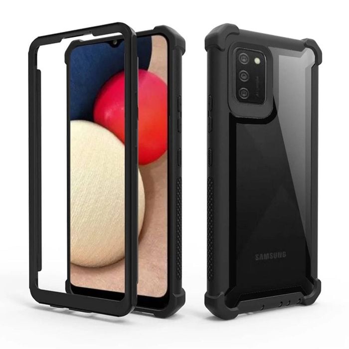 Shockproof Case Bumper Back Cover - For Samsung Galaxy S25 Ultra (Black)