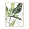 Artey | Expressive Palm III - Framed Canvas - Natural Frame - 90 x 120cm
