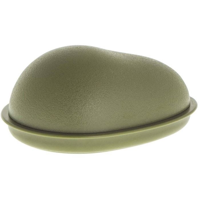 Avanti Plastic Avocado Saver Kitchen Storage Container Fresh Fruit Keeper Green