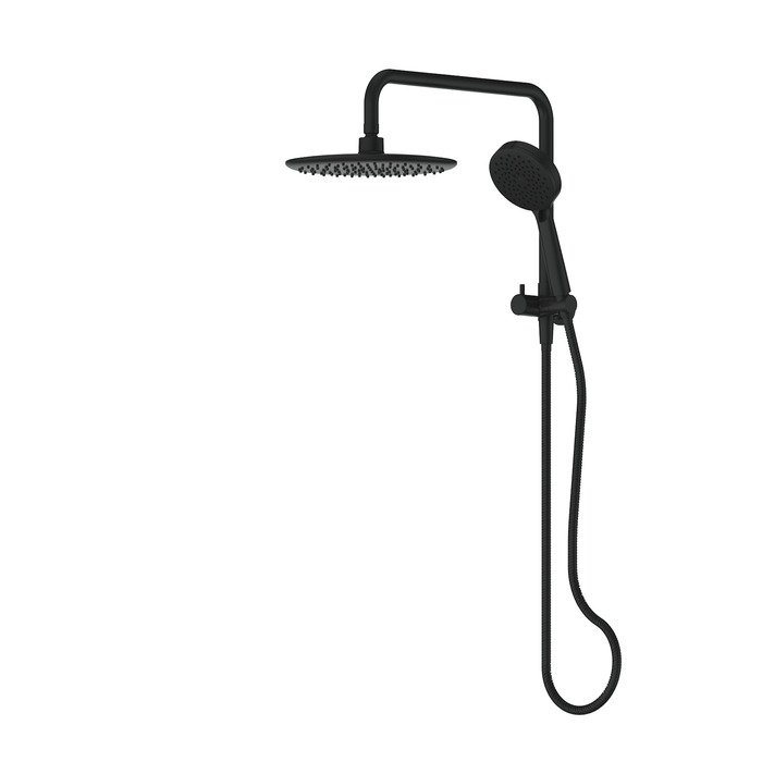 Greens Australia Scandi Short Twin Rail Shower Matte Black