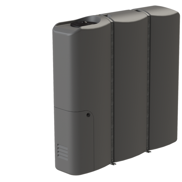 Promax 2,000L Dark Grey Slimline Tank