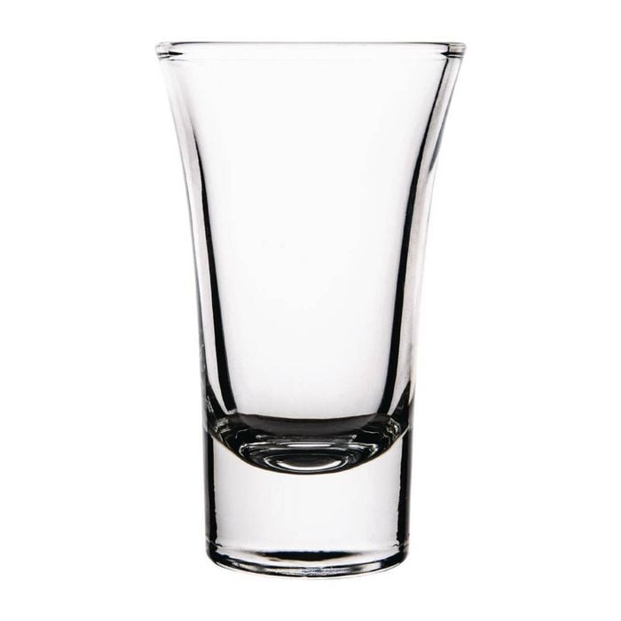 Olympia Shot Glasses Boston Fluted Pack Of 12 60ml Commercial Glassware Barware