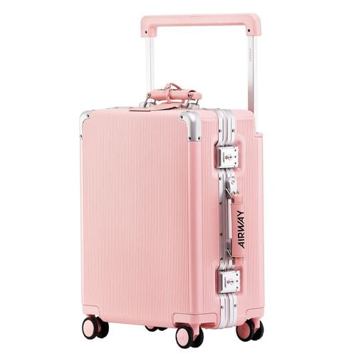 AIRWAY Titan Carry Aluminium Frame Suitcase Carry On Luggage 20 Inch Bunnings Australia