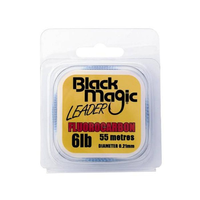 Black Magic Fluorocarbon Tippet Fishing Leader 6lb