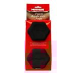 Mothers Black Foam Applicator Pads - 2 Pack