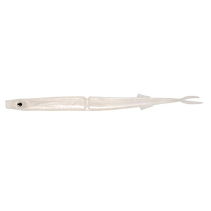 Daiwa BaitJunkie 6.5" Gar Soft Plastic Fishing Lure White Pearl