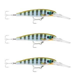 3x Rapala 11cm Saltwater X Rap Deep Hardbody Fishing Lures - Bluegill