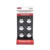 Prestige 25mm Chrome Plated Hampton Knob - 6 Pack