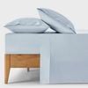 Dreamaker 400TC Premium Cotton Sateen Sheet Set Sky King Single Bed