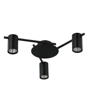 CLA Lighting Tache Interior Spot Ceiling Light (with Adjustable Black 3 Heads) IP20