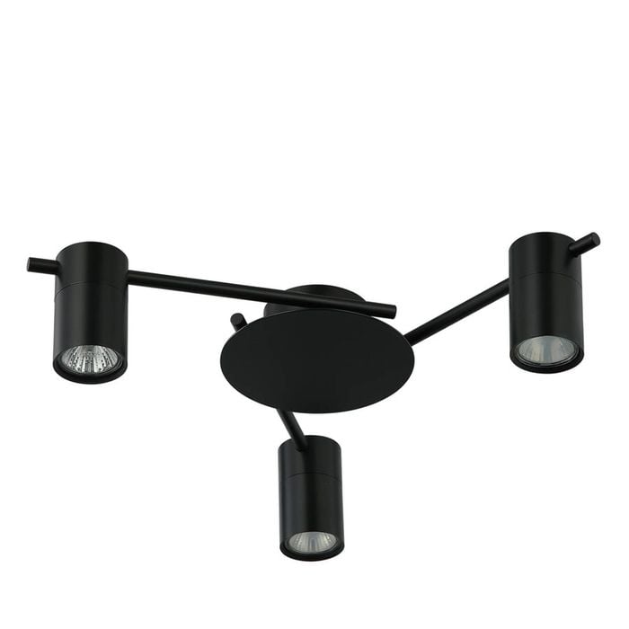 CLA Lighting Tache Interior Spot Ceiling Light (with Adjustable Black 3 Heads) IP20
