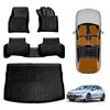 3D Floor Mats Boot Liner  for Volkswagen VW Golf MK7 MK7.5 MK8 2013-Onwards  Cargo Car Trunk