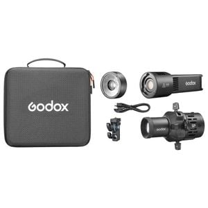 Godox Rs100r Rgb Led Light With Projection Attach Kit