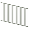 ProtectorAl 1201 - 2400 x 1200mm Pale Eucalypt Raked Up to 15º Flat Top Pool Fence Panel